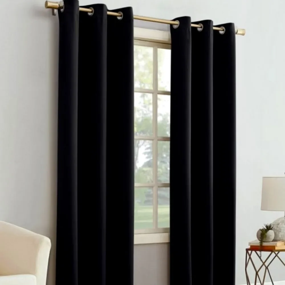 Interior By Design Sun Zero Blackout 1‎ Panel Mercer Window Curtain